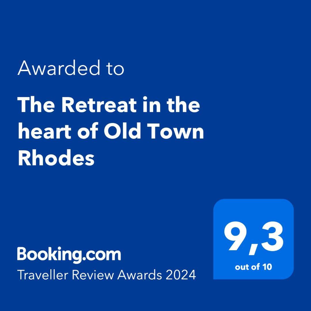 Villa The Retreat In The Heart Of Old Town Rhodes à Rhodes City Extérieur photo